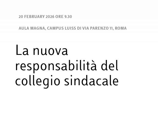 La nuova responsabilità del collegio sindacale